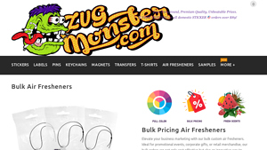 Zugmonster - Custom Bulk Air Fresheners