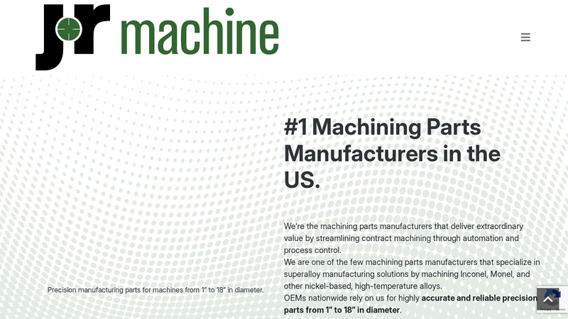 #1 Machining Parts Manufacturers in the US