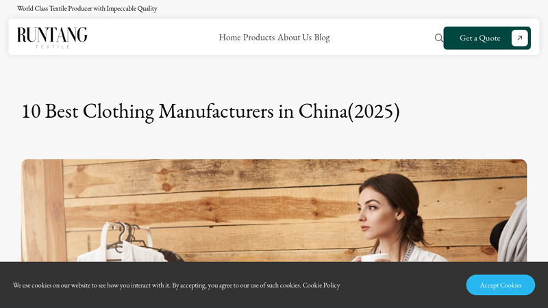 10 Best Clothing Manufacturers in China(2025)