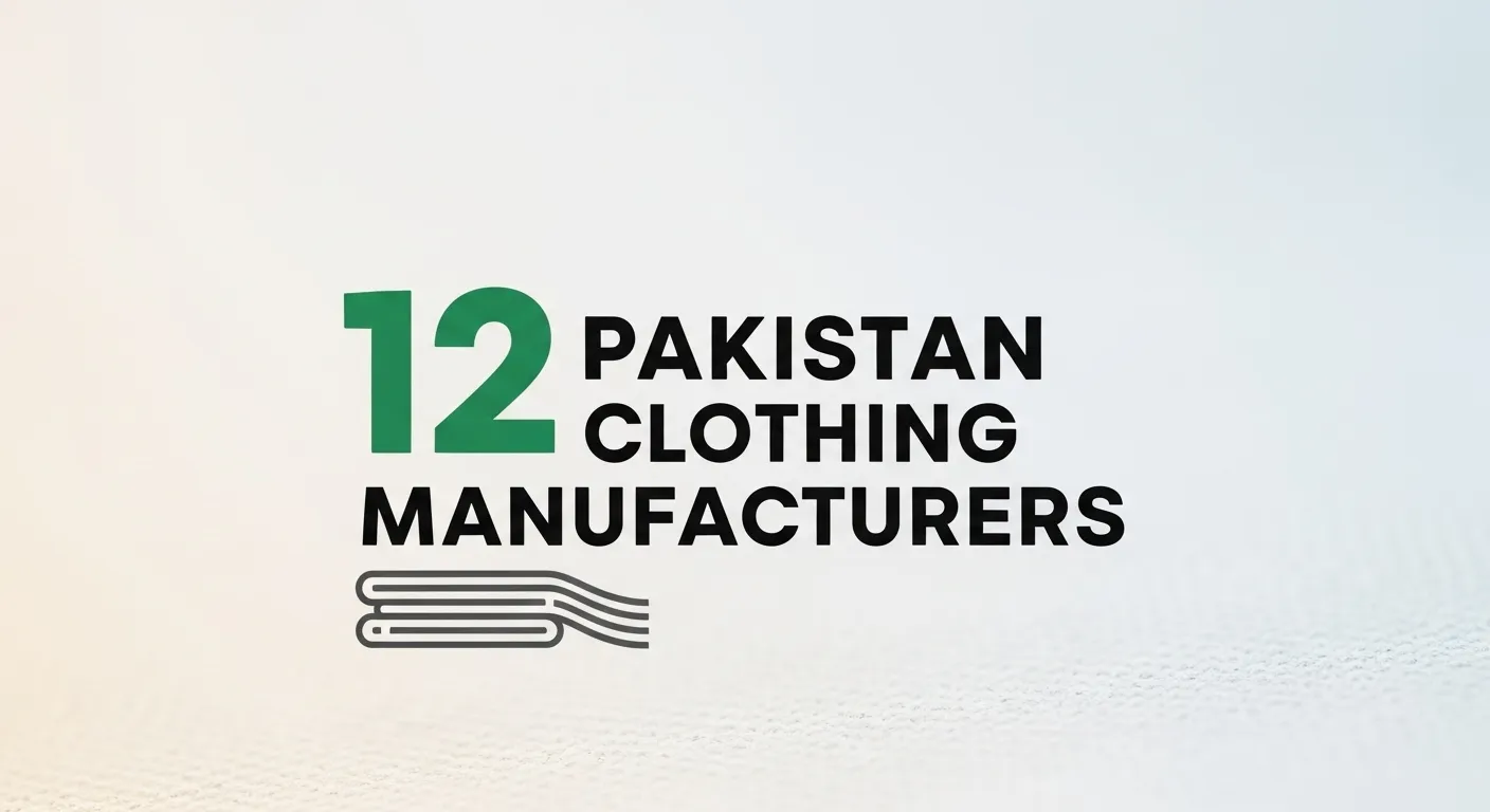 12 Pakistan Clothing Manufacturers Leading the Apparel Industry
