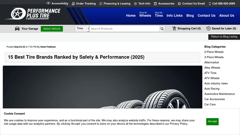 15 Best Tire Brands Ranked by Safety & Performance (2025)