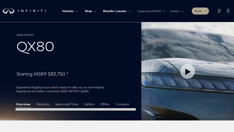 2026 INFINITI QX80