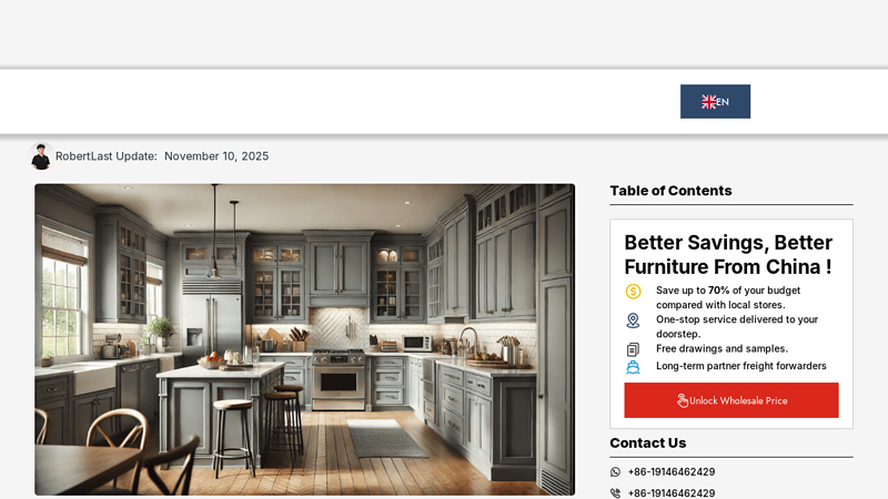 2026 Top 10 Cabinet Manufacturers in USA
