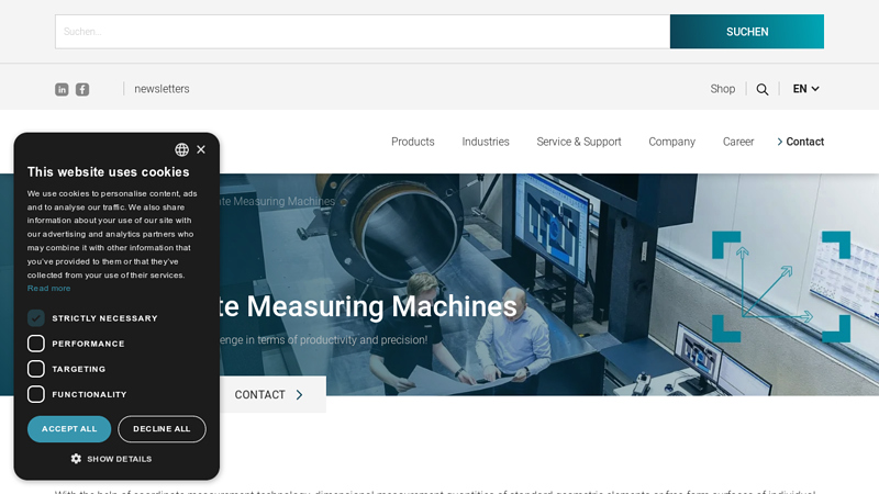 3D Coordinate Measuring Machines