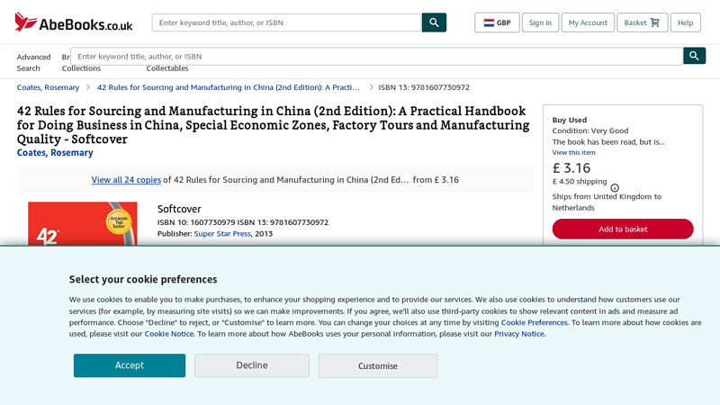 42 Rules for Sourcing and Manufacturing in China (2nd Edition)