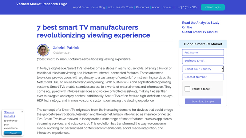 7 Best Smart TV Manufacturers