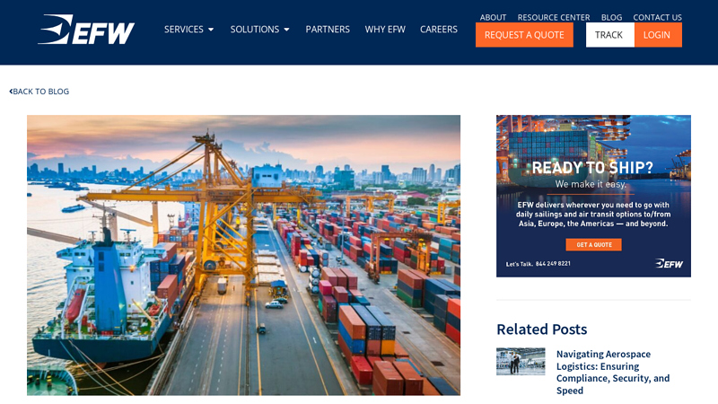 A Deep Dive into EFW's Asia Consolidation Program