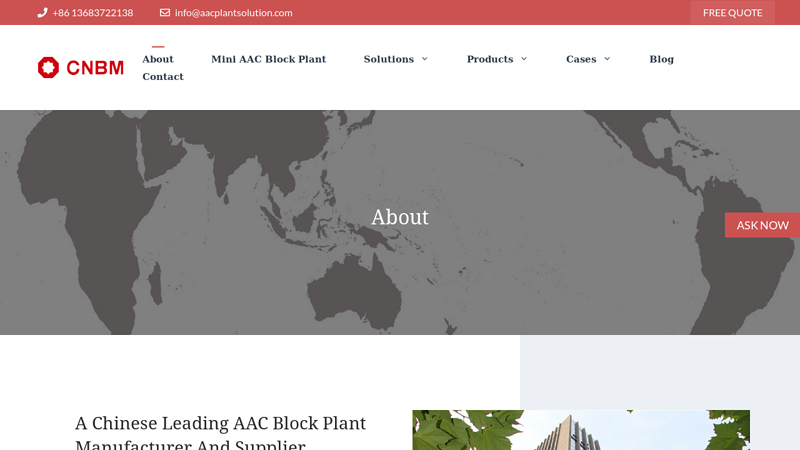 AAC Block Plant Manufacturer