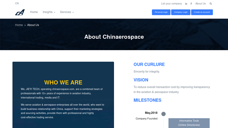 About Chinaerospace