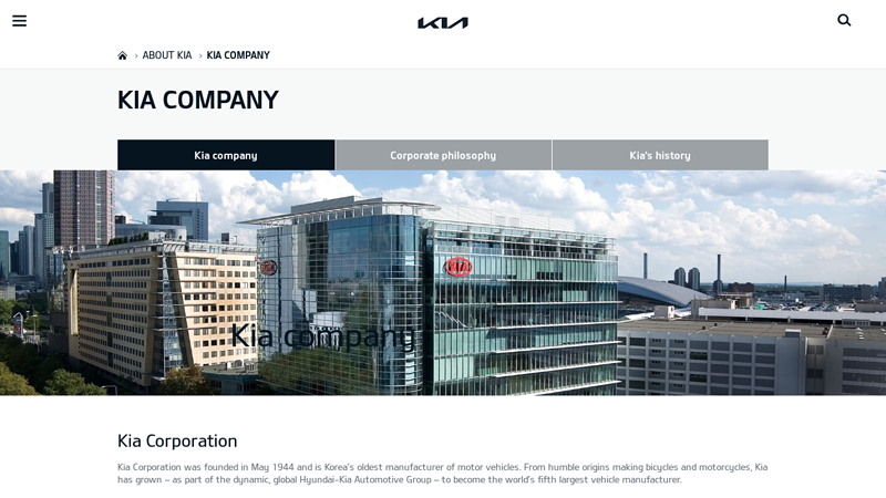 About Kia Corporation