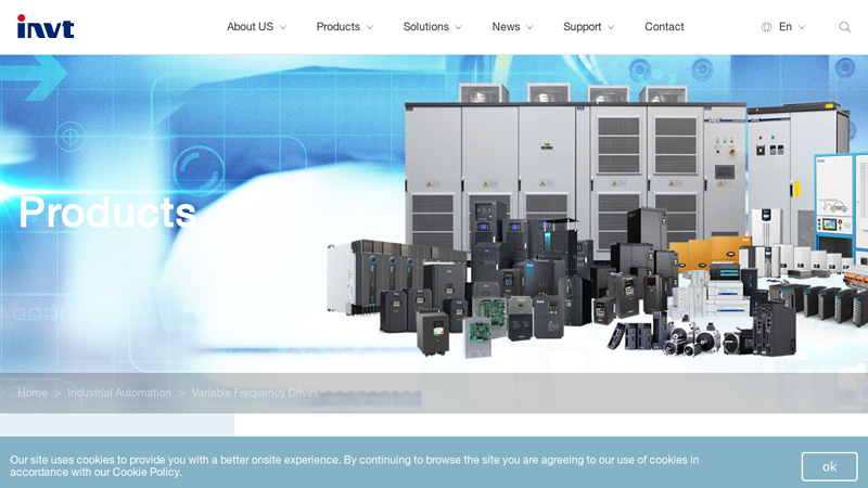 AC Variable Frequency Drives VFD Inverter Manufacturer