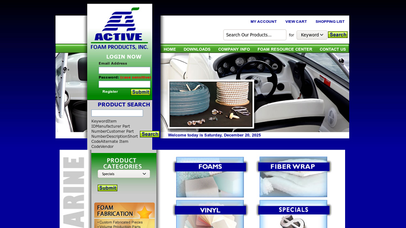 Active Foam