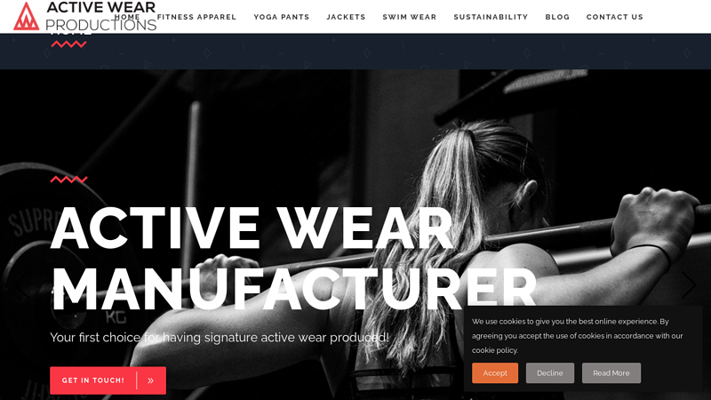 Active Wear Manufacturer