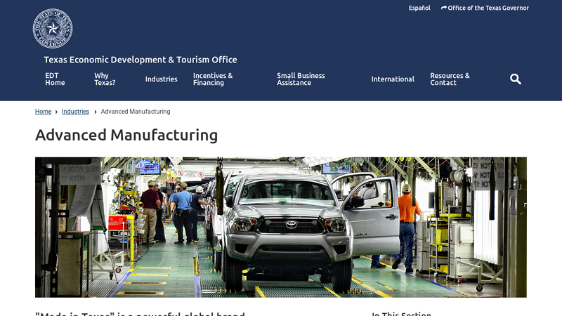 Advanced Manufacturing