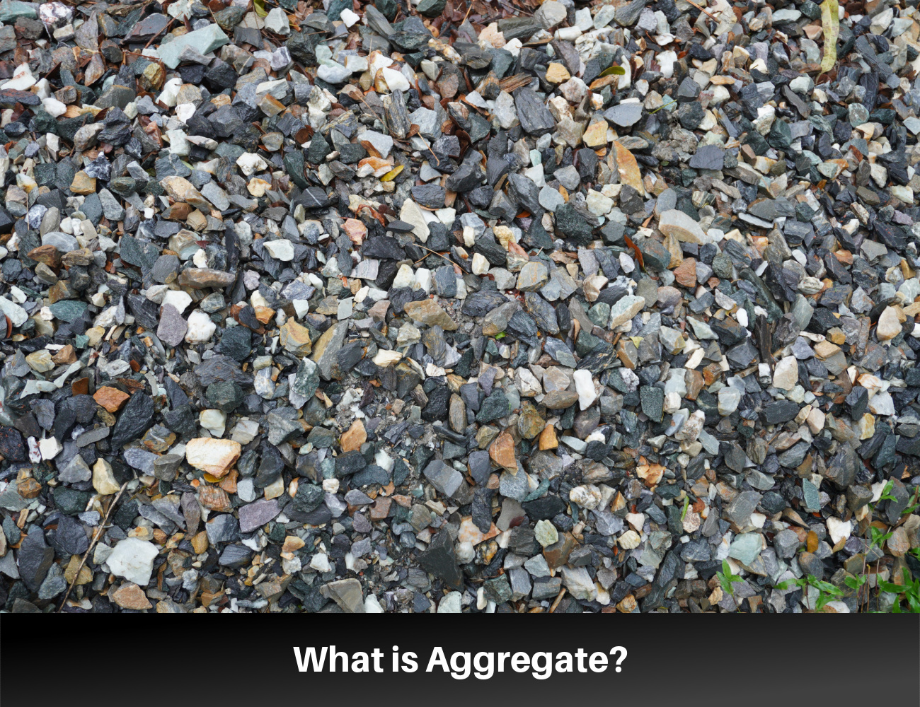 Aggregate: the essential for the manufacture of concrete