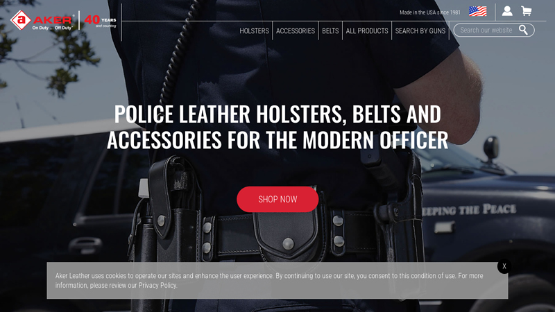 Aker Leather Holsters, Belts & Accessories