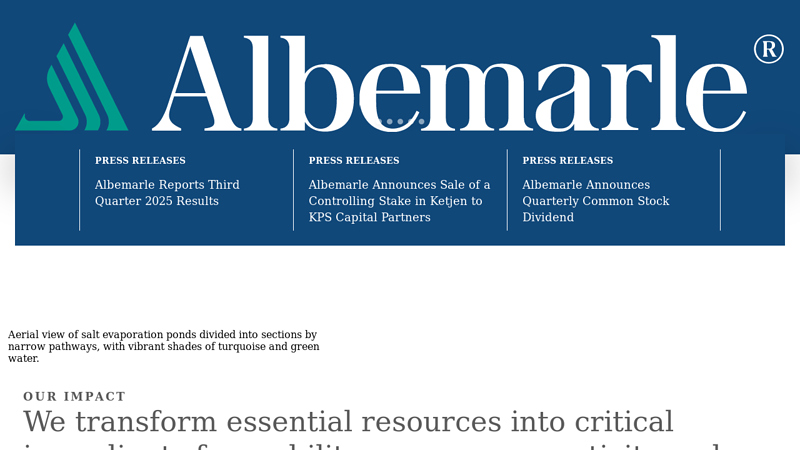 Albemarle Corporation