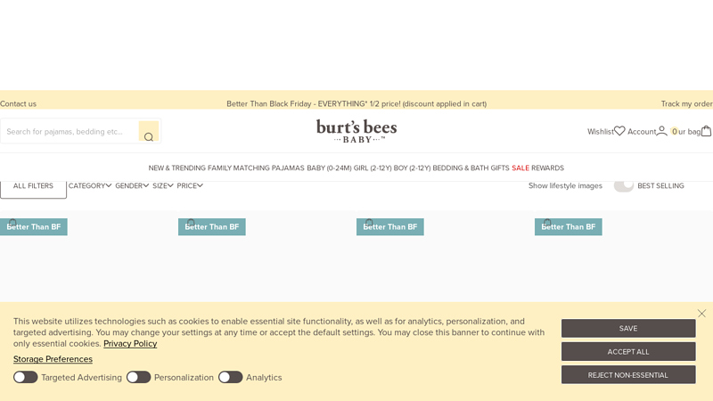 All Baby Clothing, Pajamas & Accessories