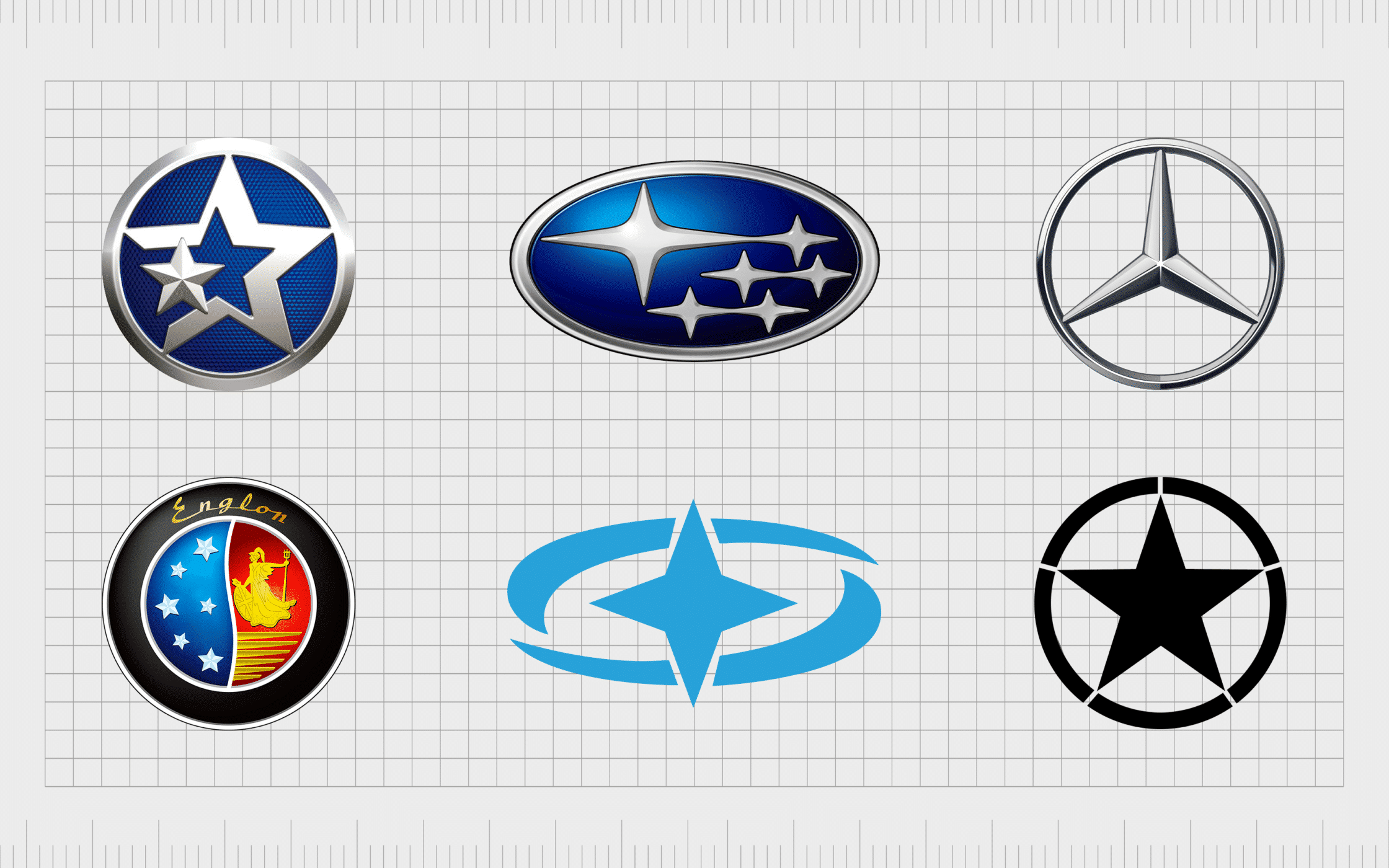 All Car Badges and Logos With Stars