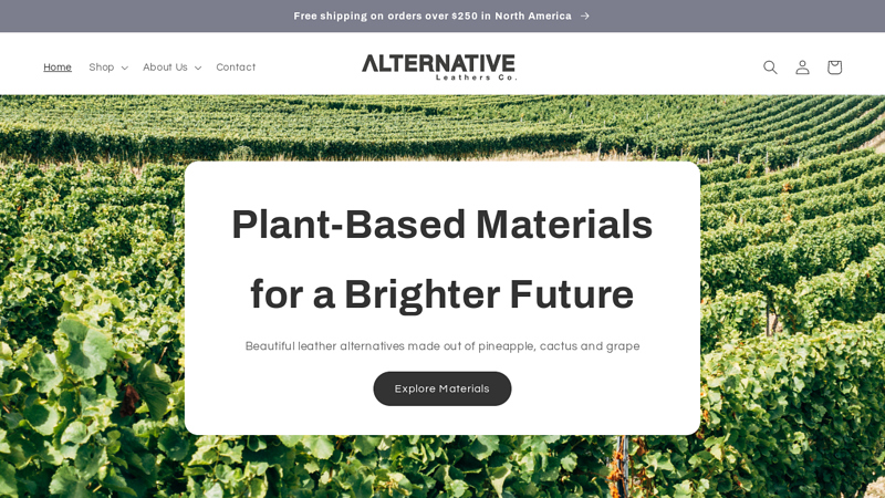 Alternative Leathers Co.: Plant