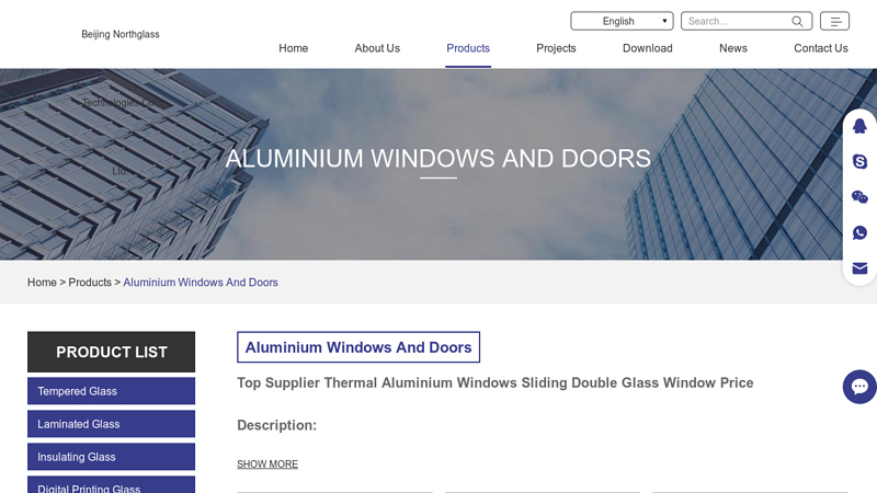 Aluminum Windows And Doors Exporter