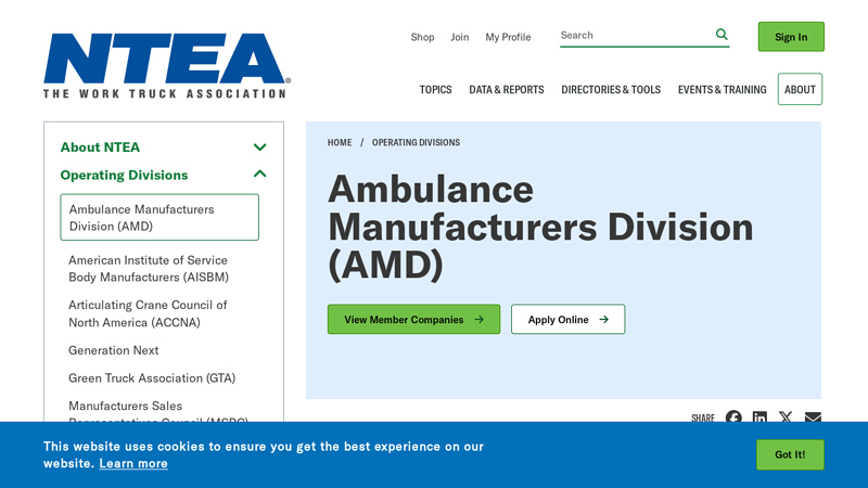 Ambulance Manufacturers Division (AMD)