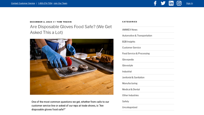 Are Disposable Gloves Food Safe? (We Get Asked This a Lot)