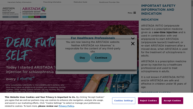ARISTADA® (aripiprazole lauroxil)