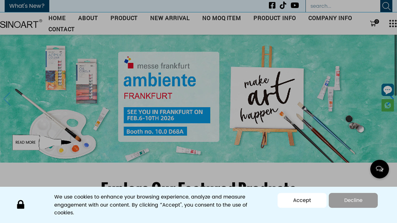 Art Material & Craft Supplies Manufacturers, Factory