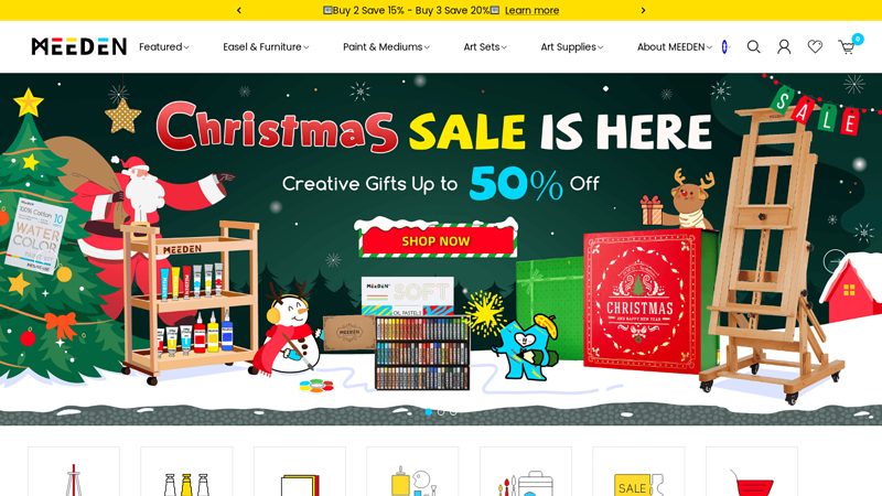 Art Supplies: Easels, Paints, Brushes, Storage, Art Sets