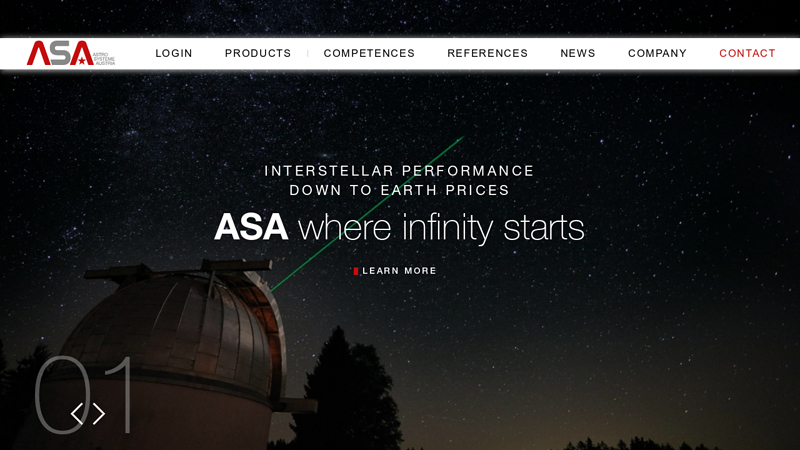 ASA Astrosysteme GmbH, astronomical instruments (telescope ...