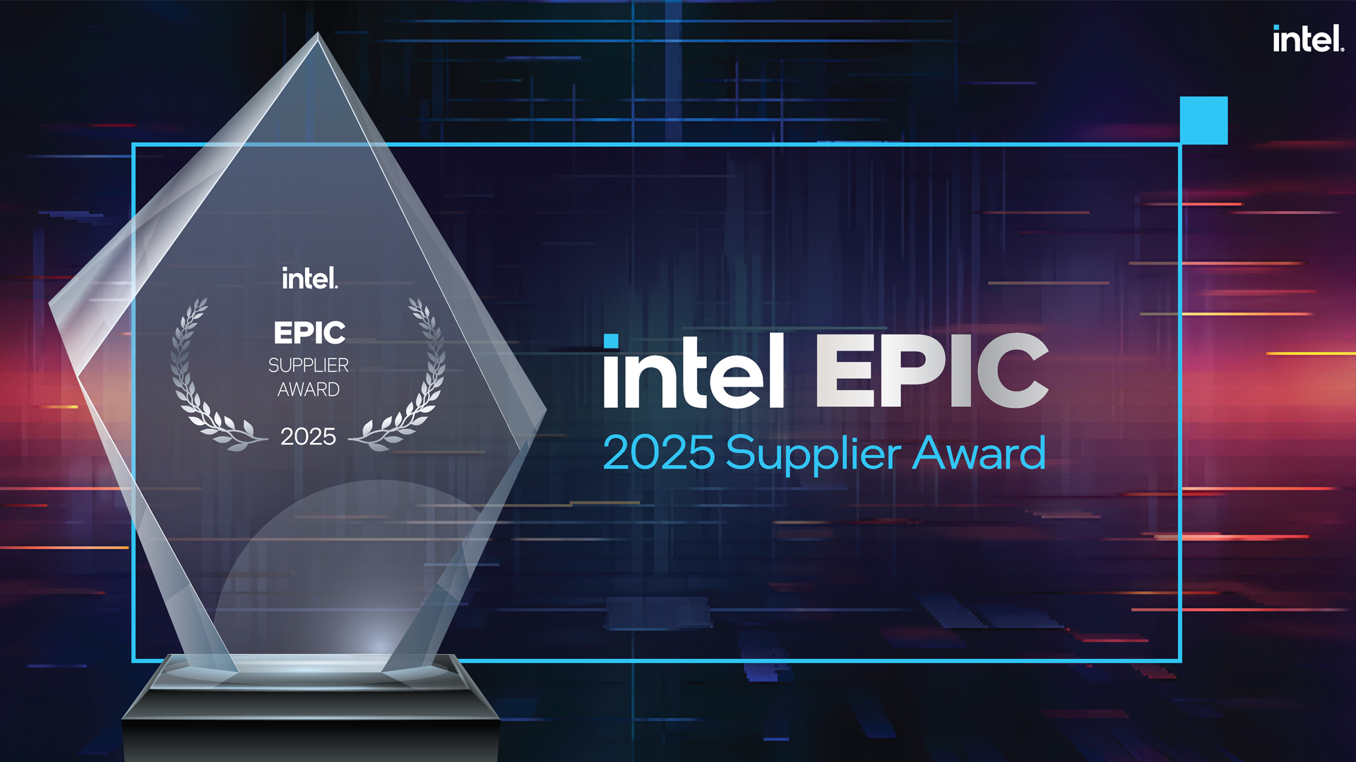 ASM receives Intel's 2025 EPIC Supplier Award