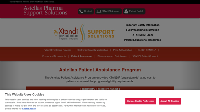 Astellas Patient Assistance Program