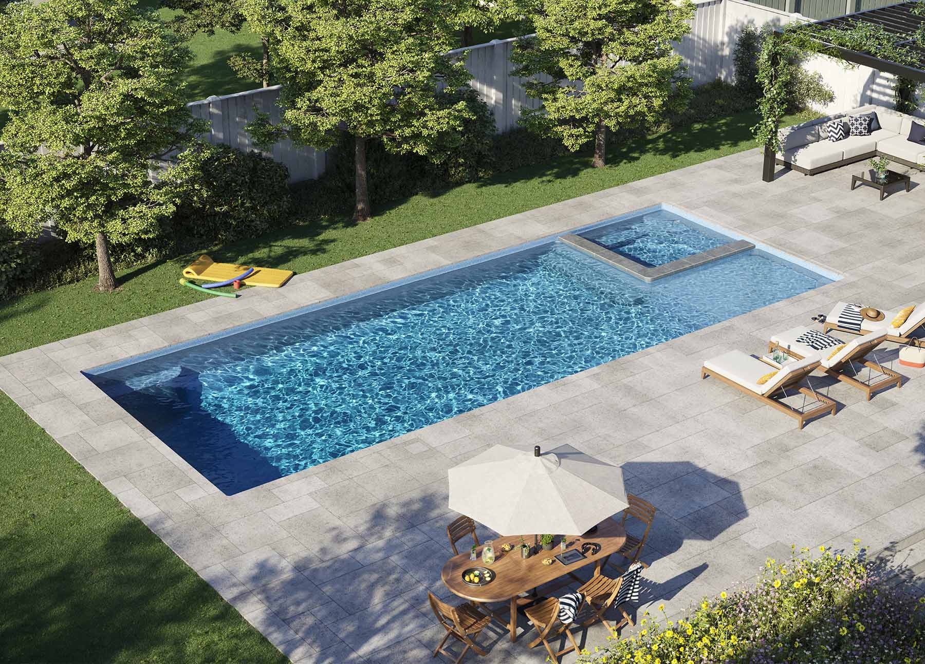 Astoria Fiberglass Pool Collection