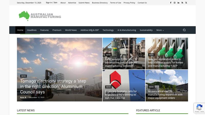 Australian Manufacturing