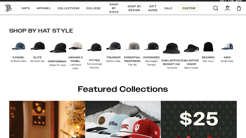 Authentic Branded Bills Custom Hats & Apparel Online