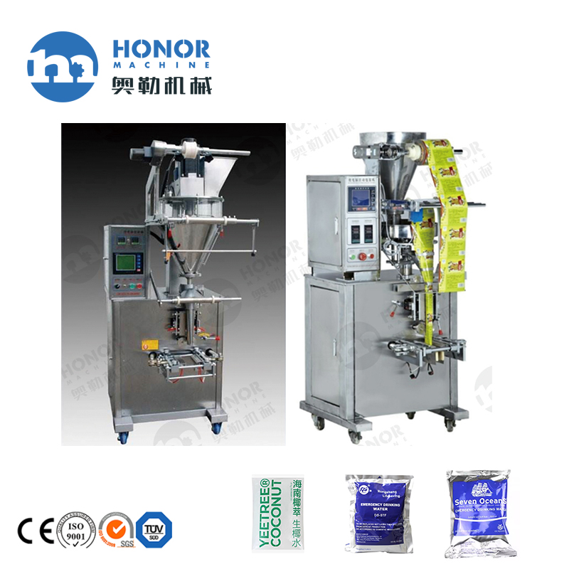 Illustrative example of automatic pouch packing machine from Google Search