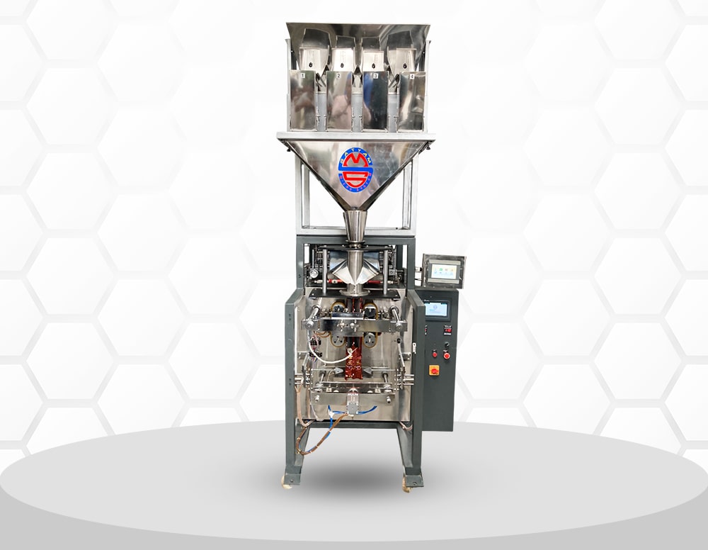 Illustrative example of automatic pouch packing machine from Google Search