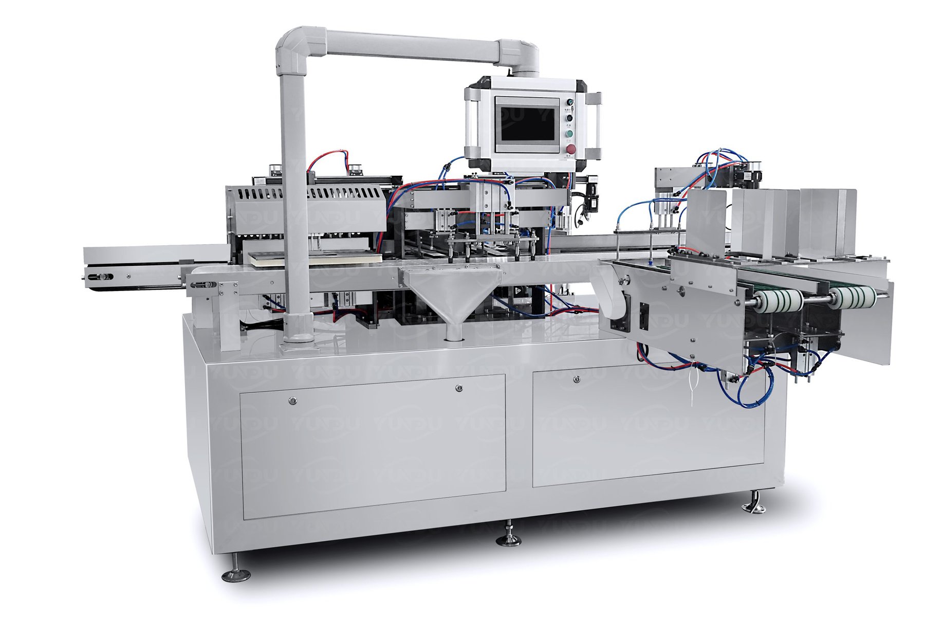 Illustrative example of automatic pouch packing machine from Google Search