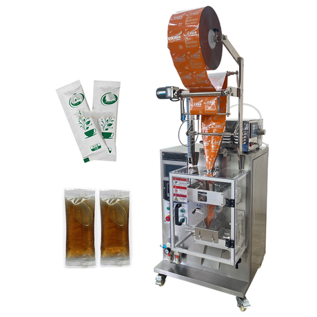 Illustrative example of automatic pouch packing machine from Google Search