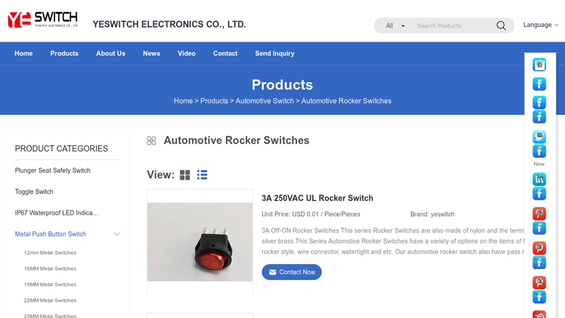 Automotive Rocker Switches