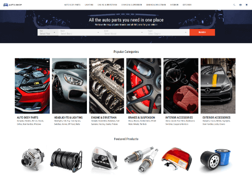 Illustrative example of autoparts from Google Search