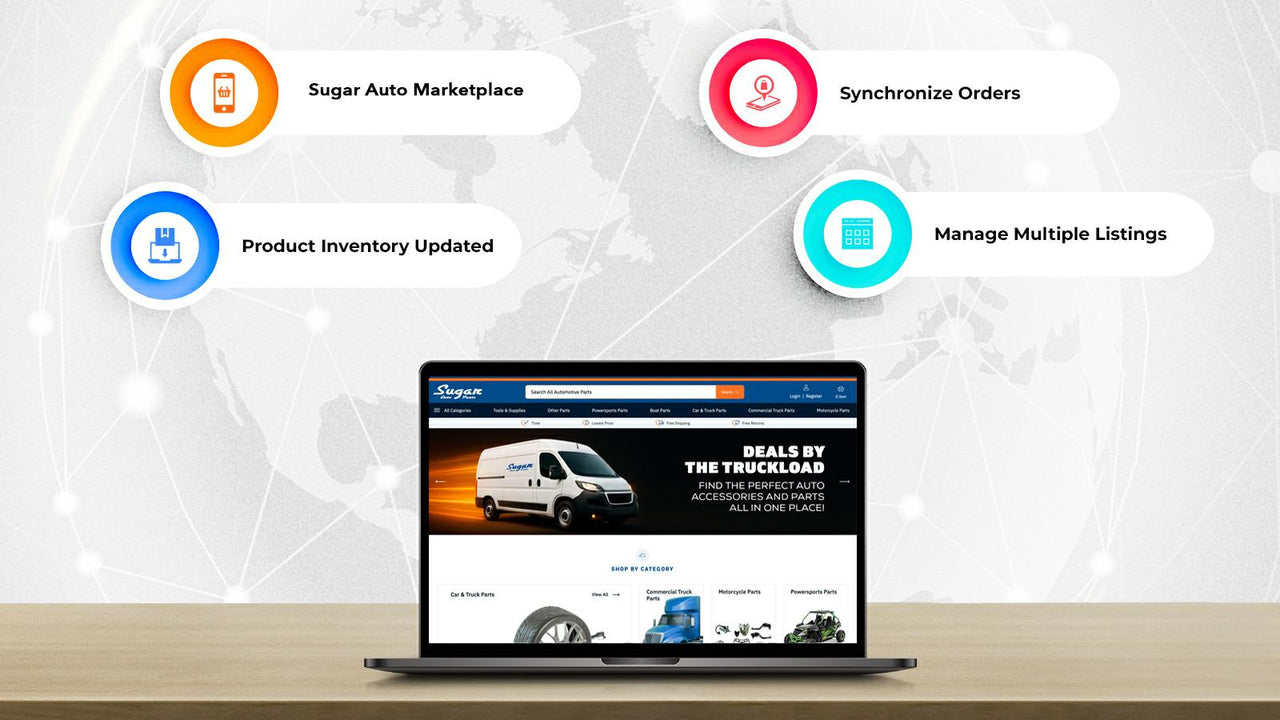 Illustrative example of autoparts from Google Search