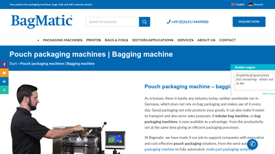 Innovative Pouch Packaging Machines for Every Need | BagMatic