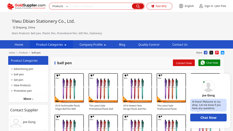 ball pen from China Manufacturers