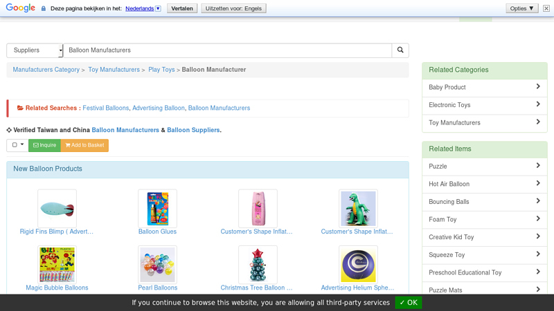 Balloon Manufacturers