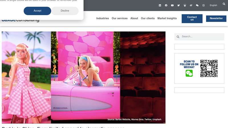 Barbie in China