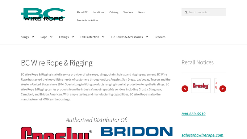 BC Wire Rope