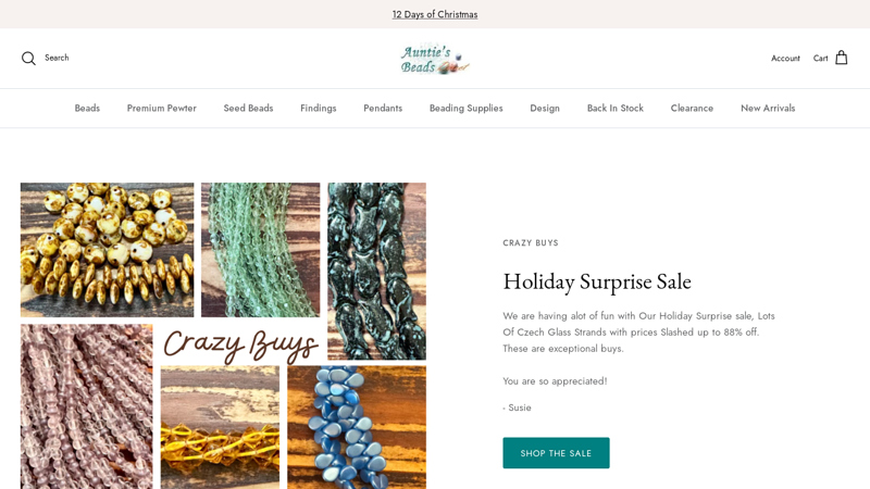 Beads, Beading, & Jewelry Supplies