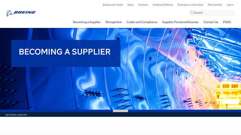 Becoming a Supplier